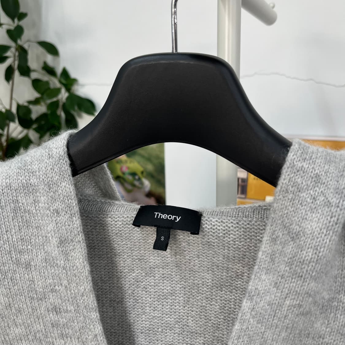 띠어리 캐시미어 100% 후드 S 상품이미지3