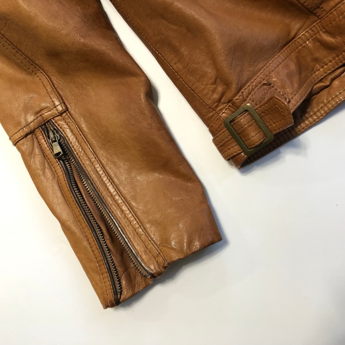 빈티지 에디슬리먼맛 레더자켓  상품이미지5