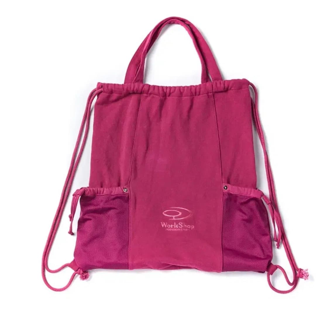 트래블 워크샵 메쉬 짐색 핑크 마젠타 백팩 상품이미지3