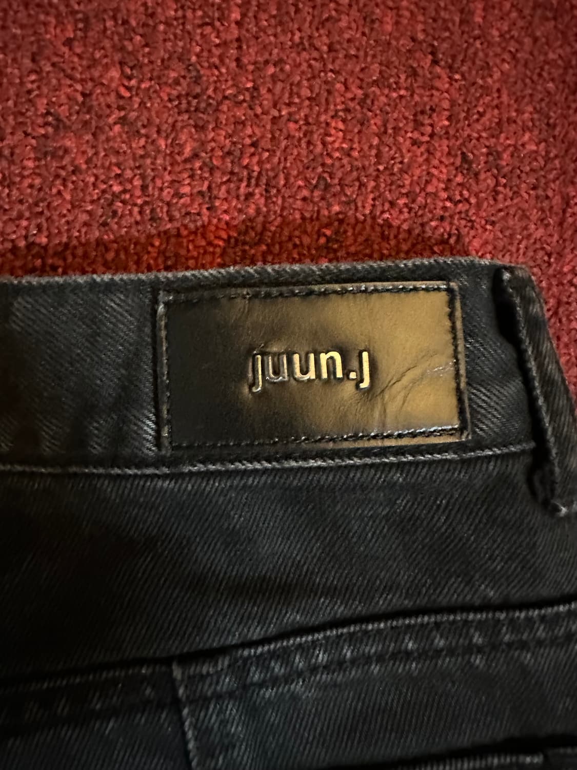 준지 데님 숏팬츠 상품이미지3