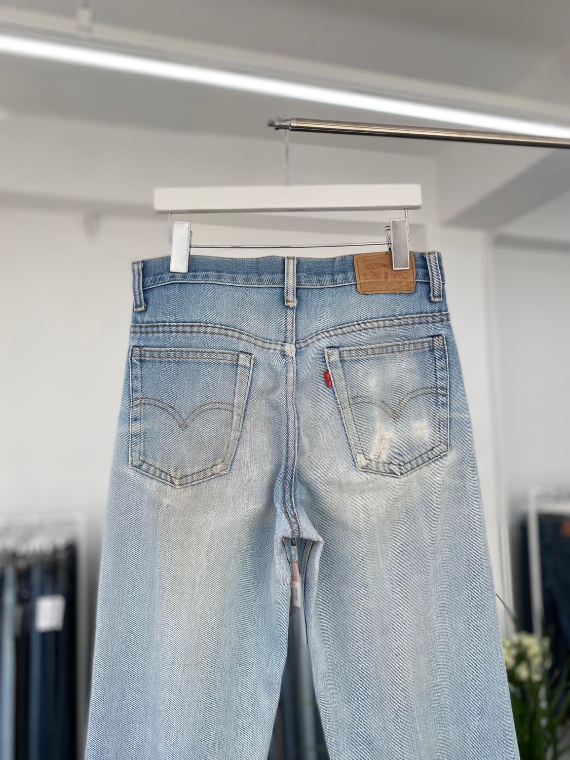 Levis717 80s USA 블랙바텍 29사이즈 a5008 상품이미지5