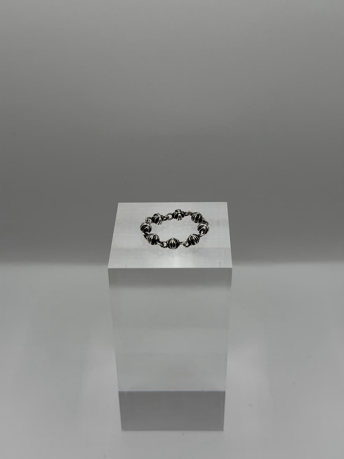 크롬하츠 반지 판매합니다. [ 크롬하츠 타이니 비즈 체인 링 ] 상품이미지2