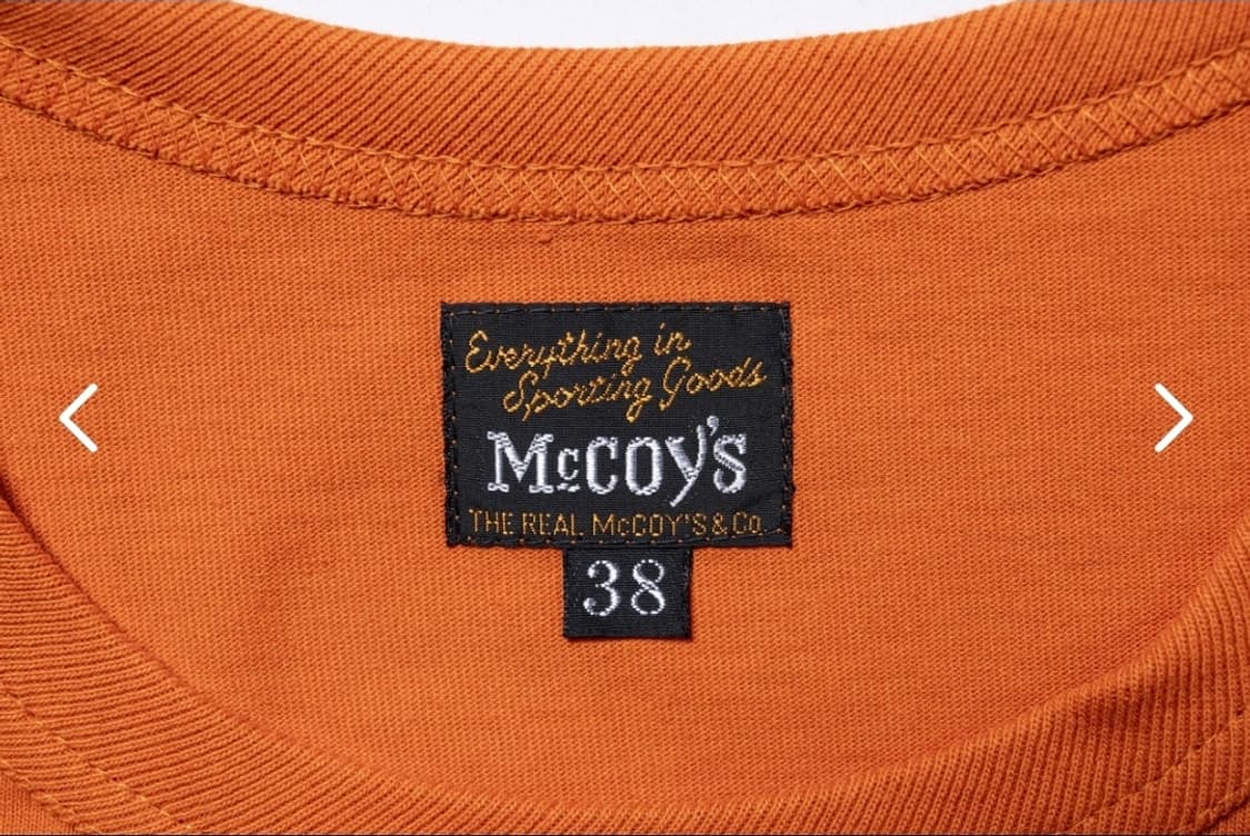리얼맥코이 THE REAL McCOYS MILITARY TEE / VIE 상품이미지3