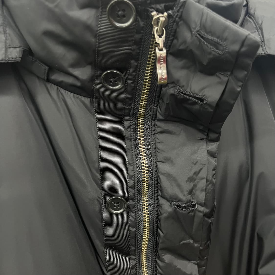 밀라숀 블랙 롱 패딩 점퍼 여/L 상품이미지3