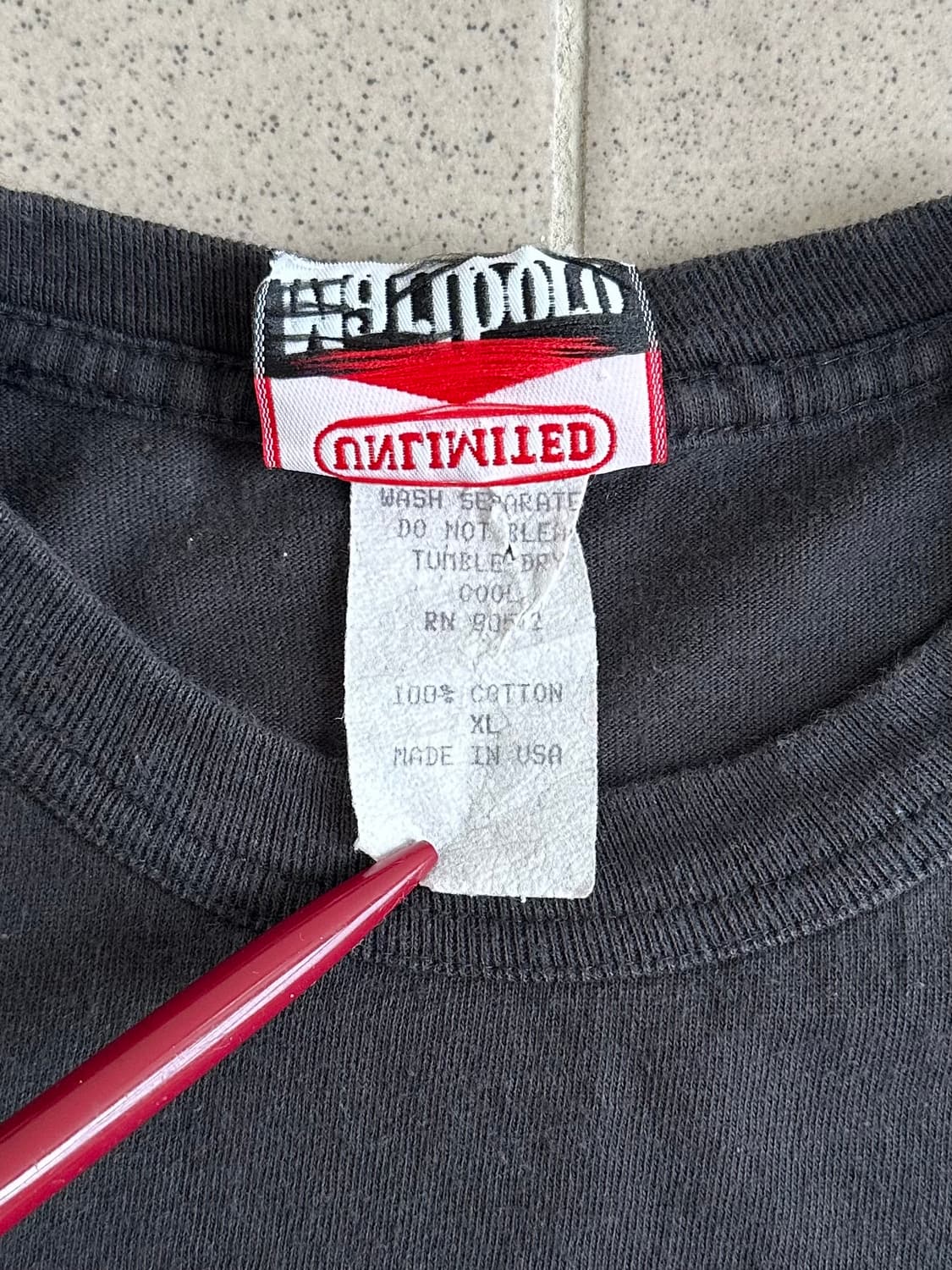 90s 빈티지 말보로 리자드 티셔츠 XL 상품이미지7