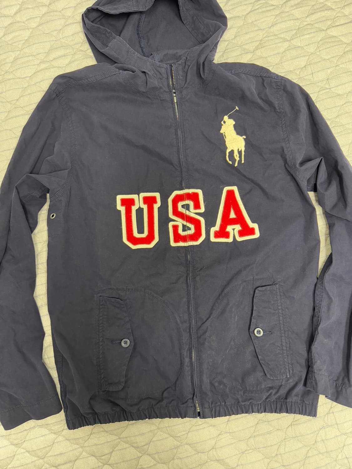 폴로 랄프로렌 usa 후드 자켓 상품이미지1