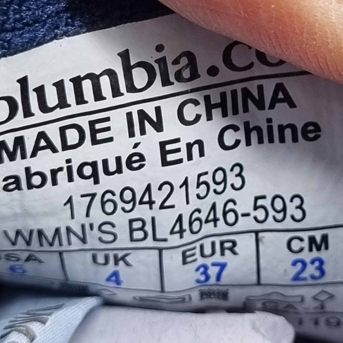 컬럼비아 여성트레킹화. 운동화230 상품이미지6