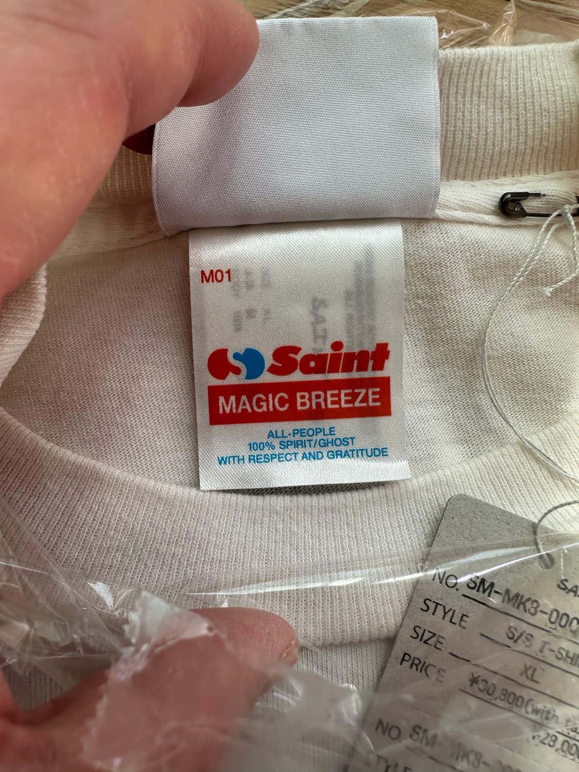 [XL] 26ss 세인트미카엘 X 비스티보이즈 티셔츠 상품이미지4