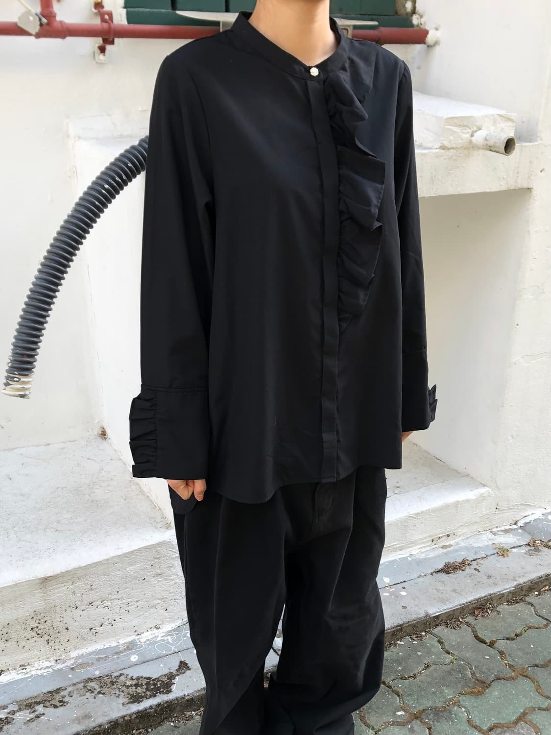 Masami Satomi Frill Cuffs Shirts 상품이미지1