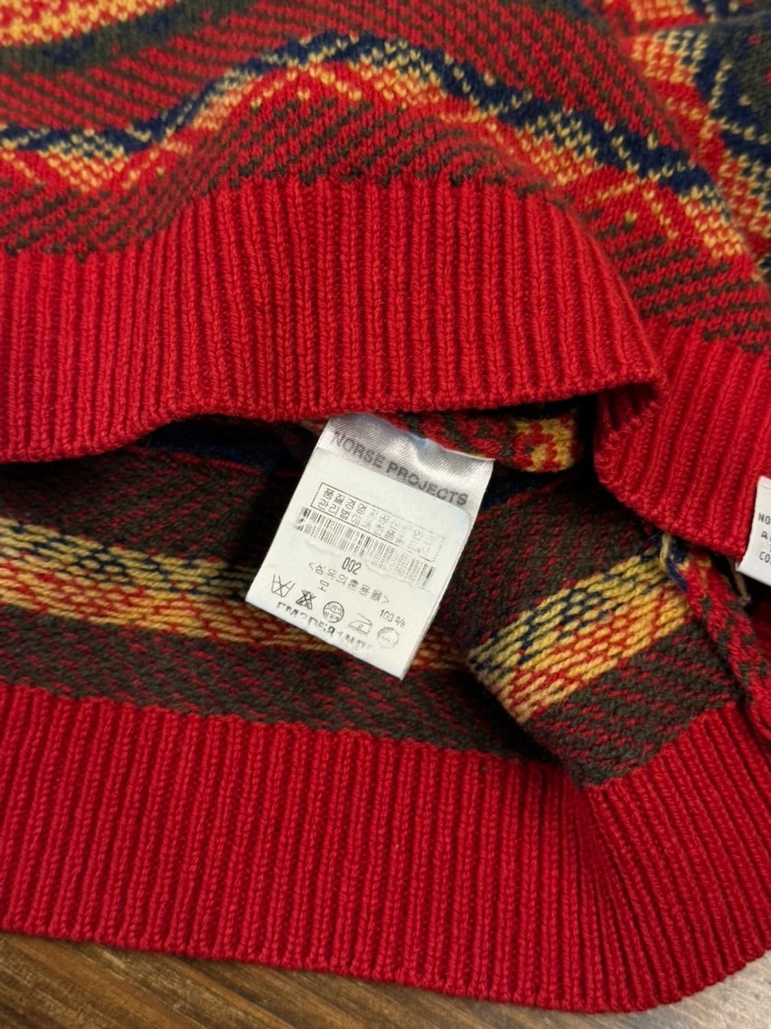 노스프로젝트 페어아일 니트 100 상품이미지10