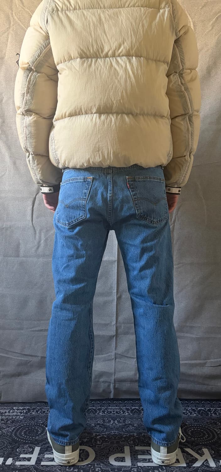 리바이스 501 연청 데님 33/30 상품이미지5