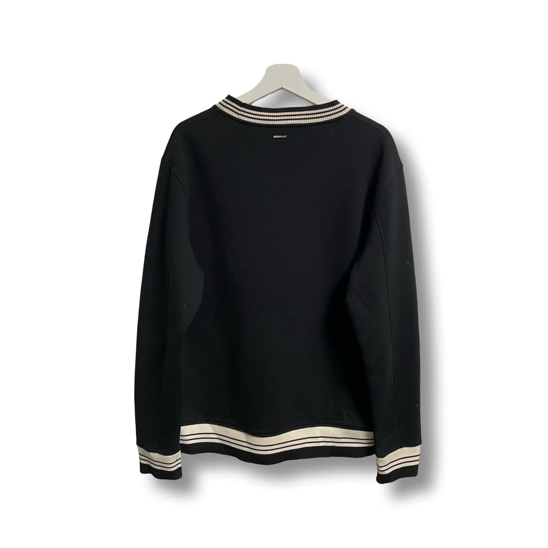 [2XL] 솔리드옴므 블랙 라인 포인트 맨투맨 상품이미지5