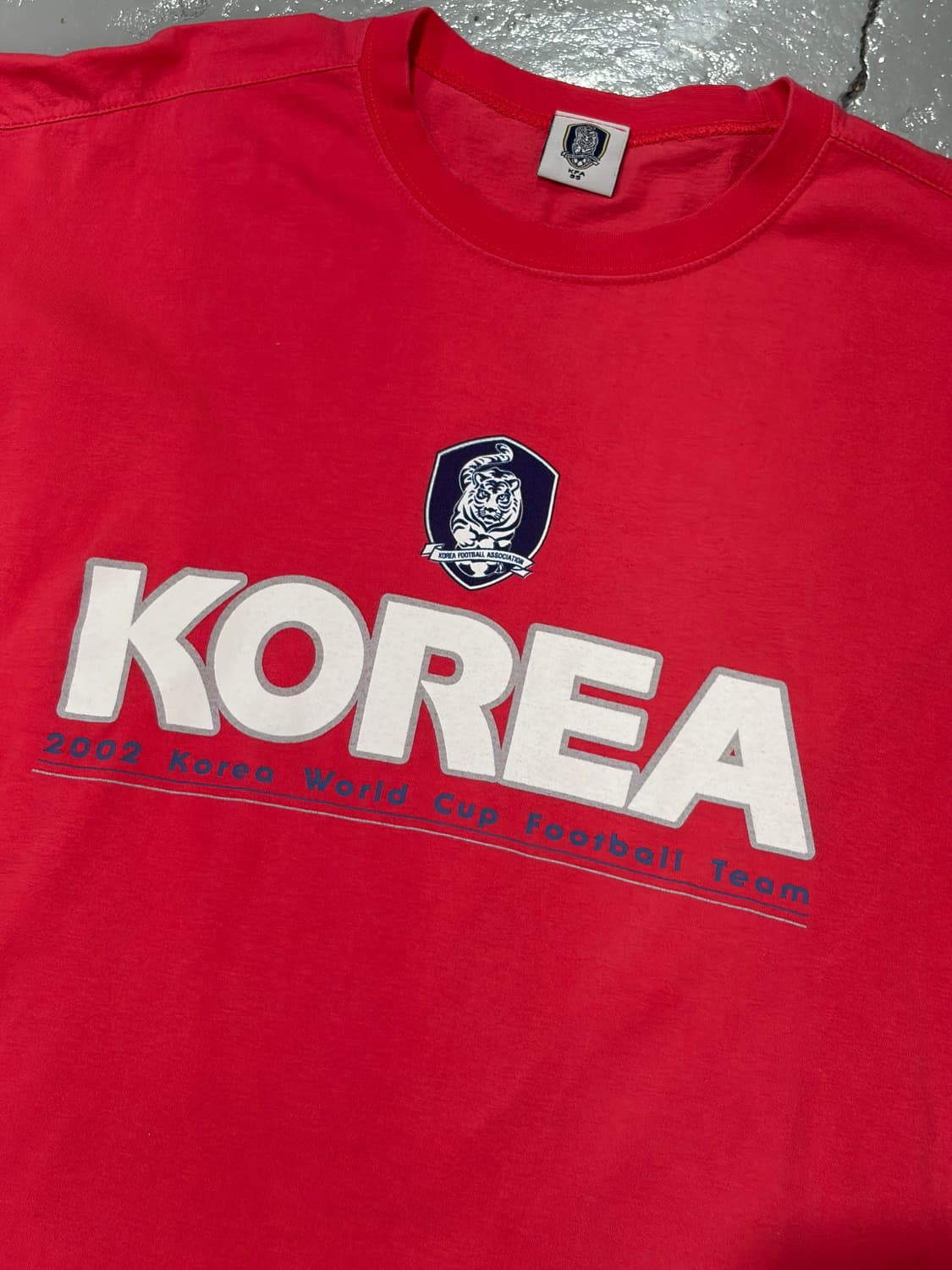 KFA 2002년 한일 월드컵 축구 국가대표 티셔츠 상품이미지2