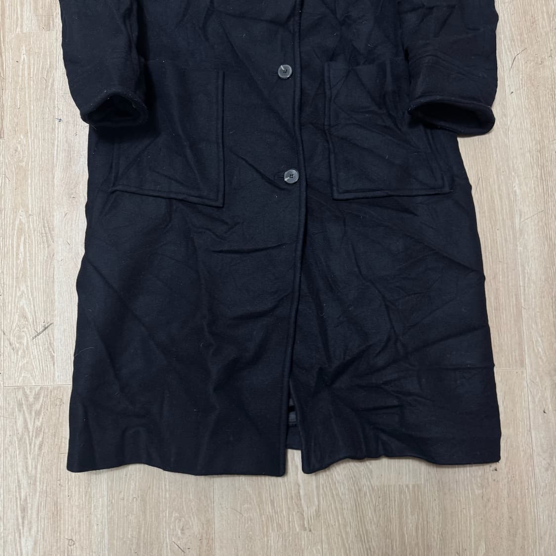 스튜디오 톰보이 여성 모직 카라 코트 80-90-160  상품이미지3