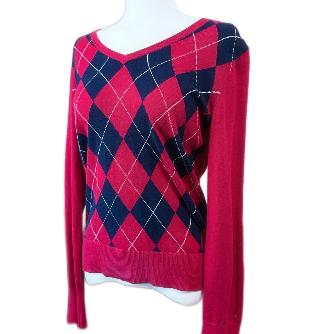 Tommy Hilfiger 타미힐피거 아가일 니트 상품이미지2