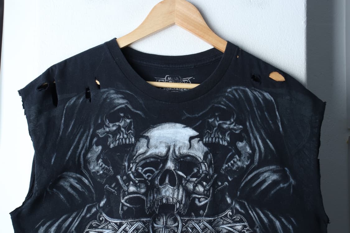 (L-XL) 브랜드빈티지 반팔 티셔츠 커스텀 리폼 그런지-199976 상품이미지3
