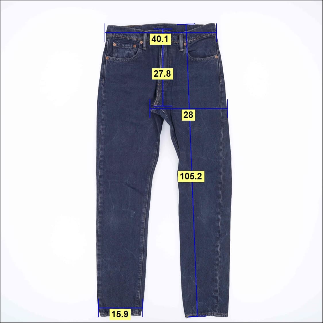 W78L83 리바이스 512 데님팬츠 0529H2 상품이미지8