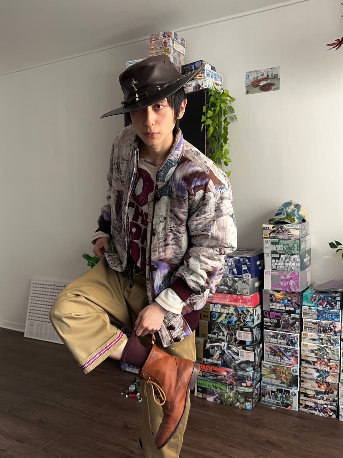 폴라 베어 퀼티드 블루종 상품이미지1