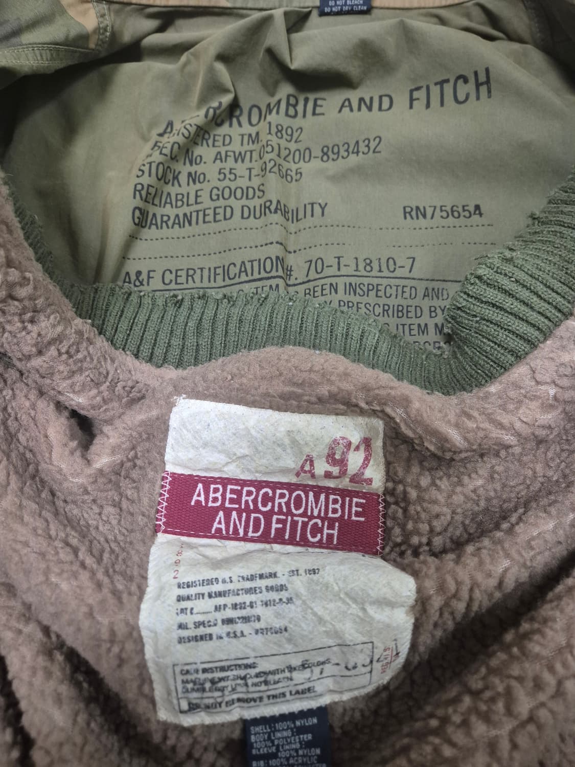 마운틴 디비젼 야상자켓 상품이미지5