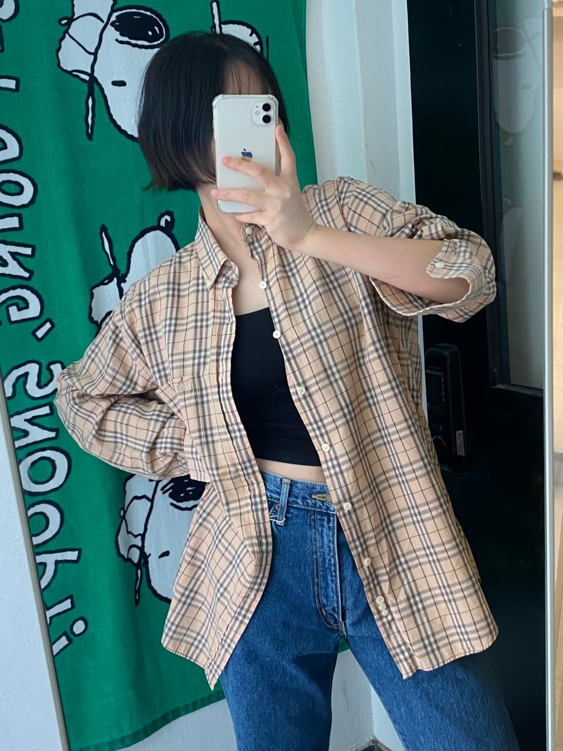 버버리 체크 셔츠 (Man XL) AB0269 상품이미지1