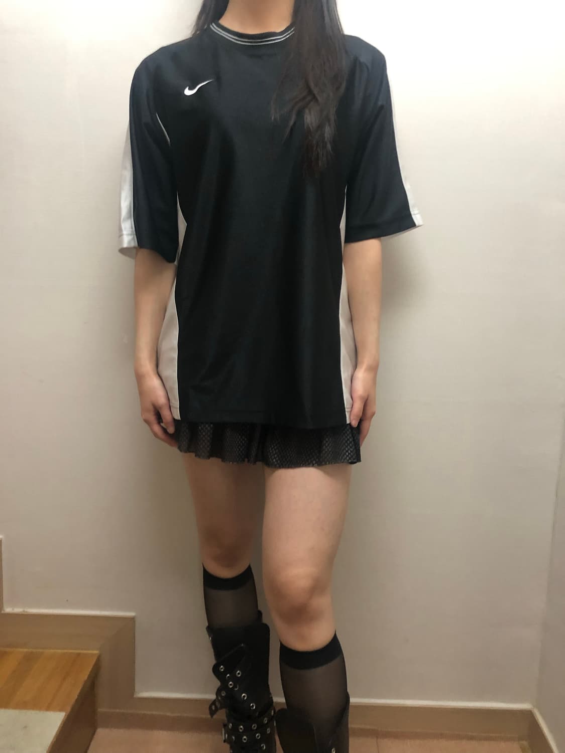 빈티지 나이키 블랙 스포티 반팔 상품이미지5