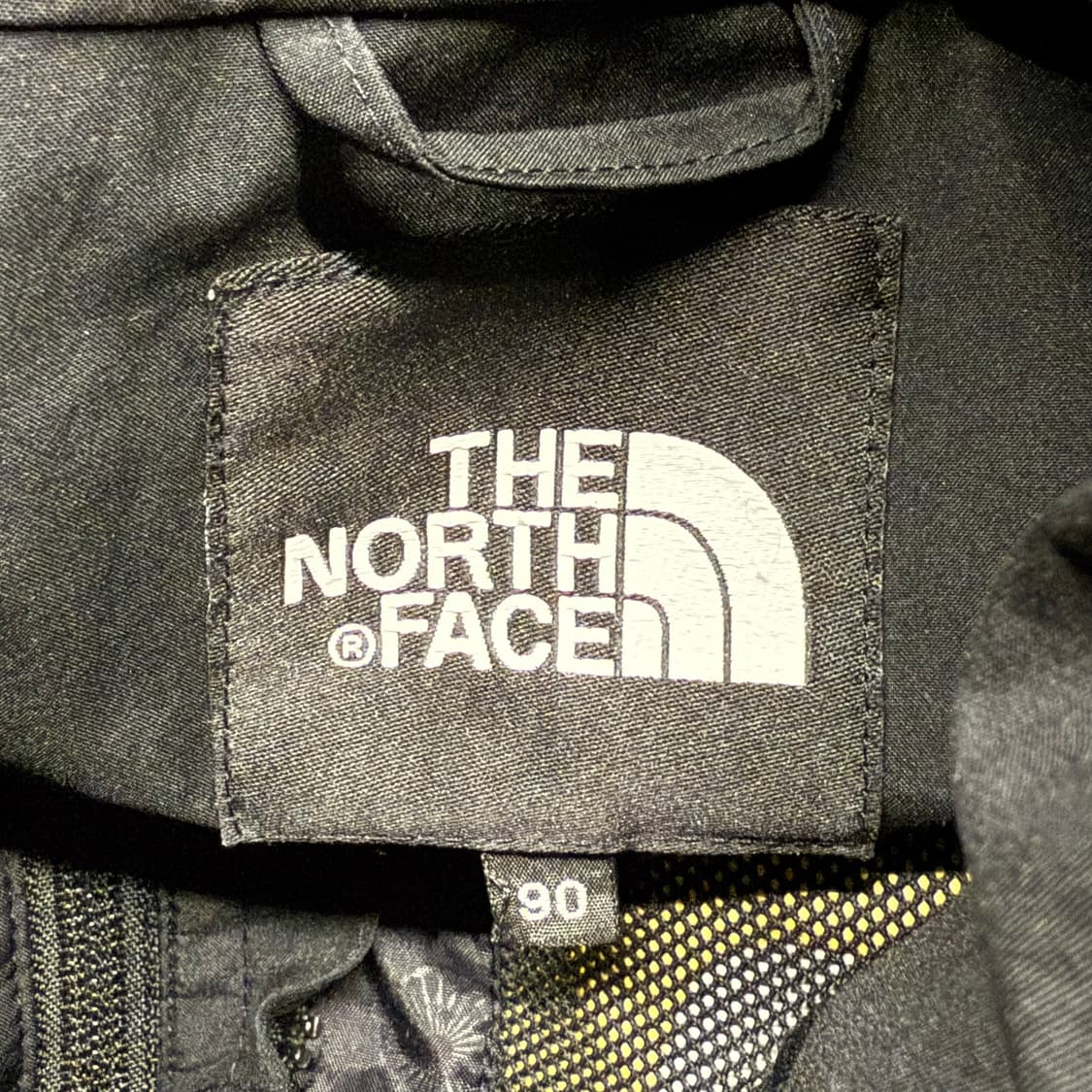 [정품/90] 노스페이스 블랙 고어텍스 후드 바람막이 자켓 b18 상품이미지5