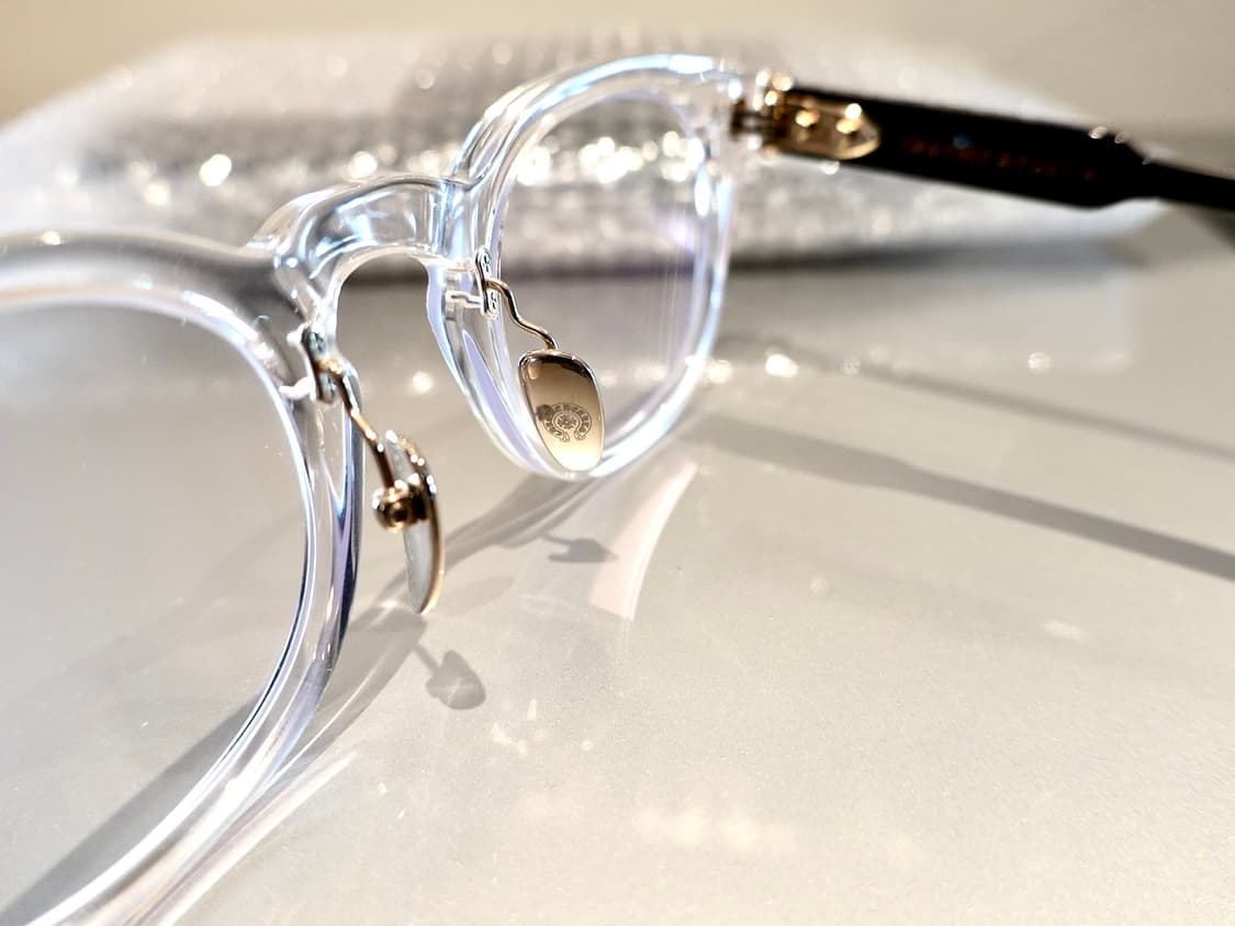 크롬하츠 딩가롱링롱2 크리스탈 블랙/골드 안경 상품이미지8