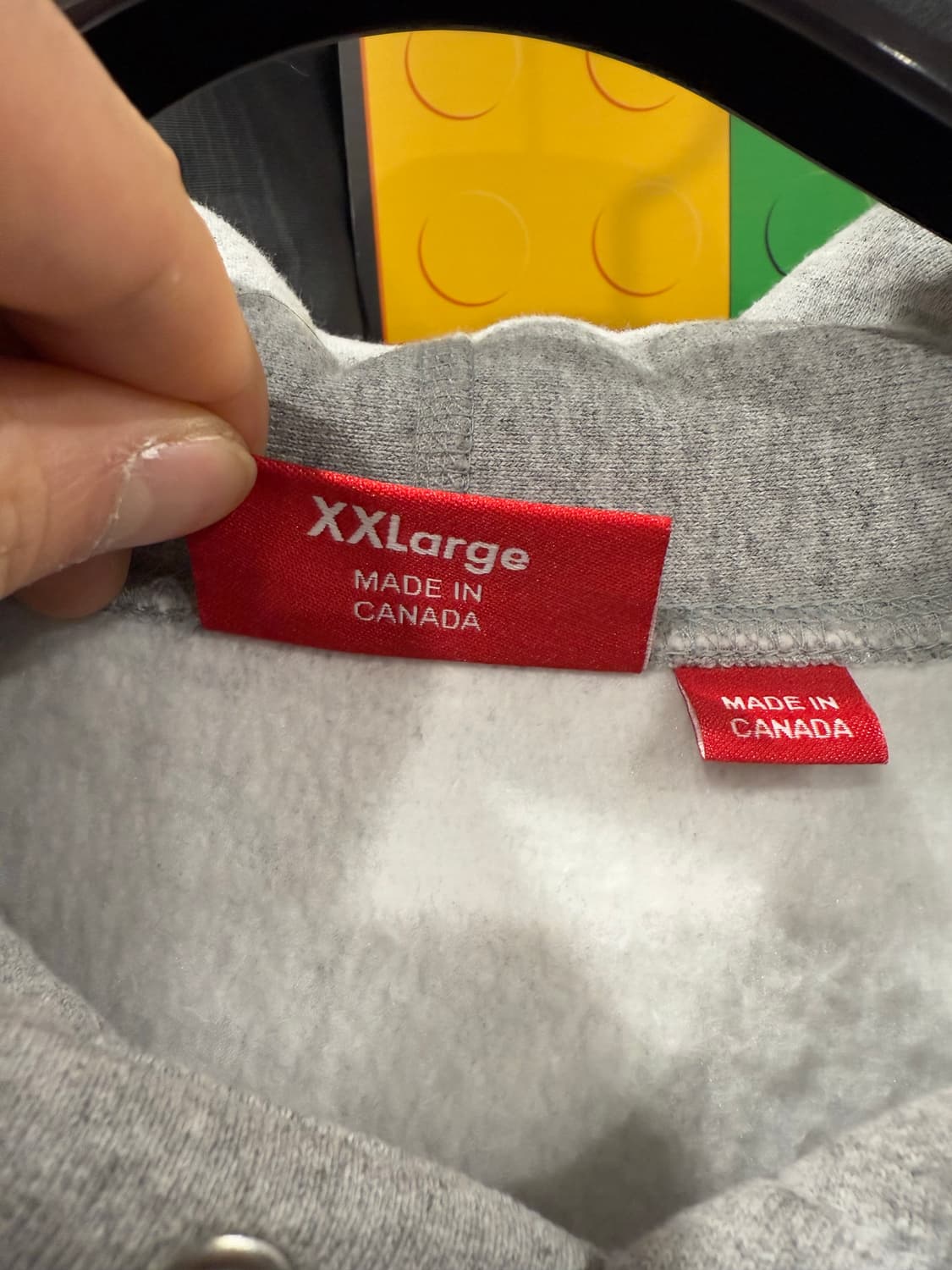 [XXL] 슈프림 박스로고 후드 스웨트셔츠 헤더 그레이 - 24FW 상품이미지3