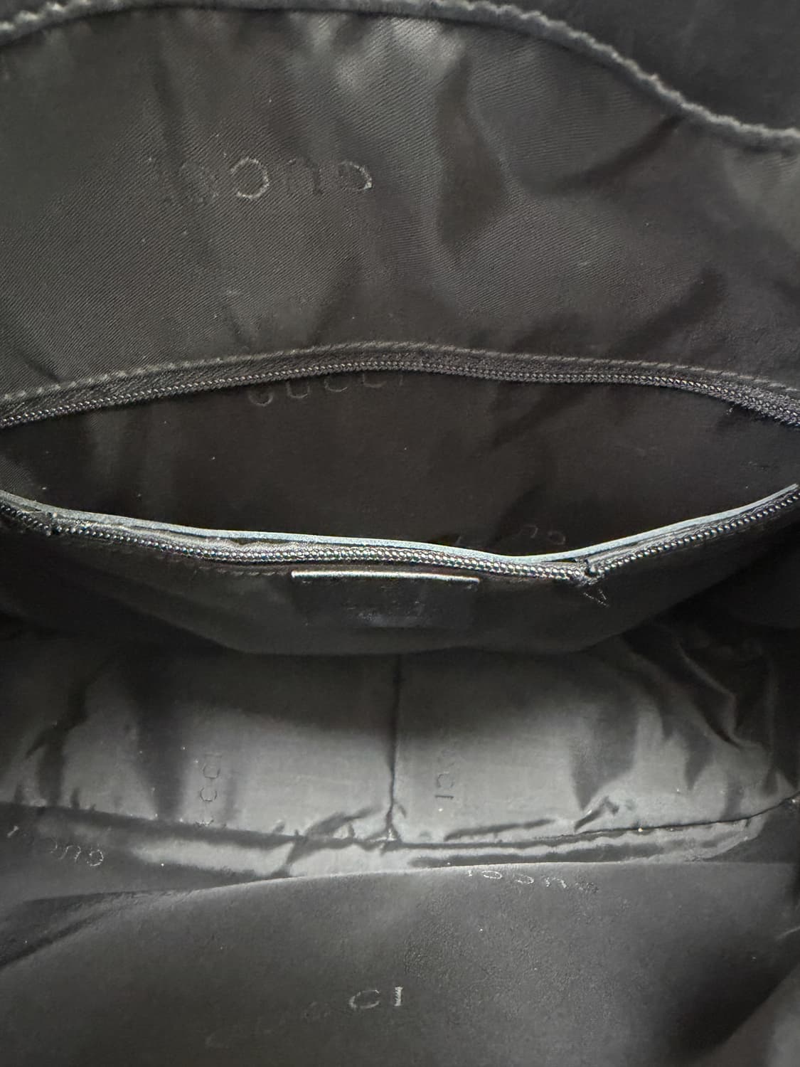 구찌 뱀부 핸들 레더 숄더백 상품이미지8