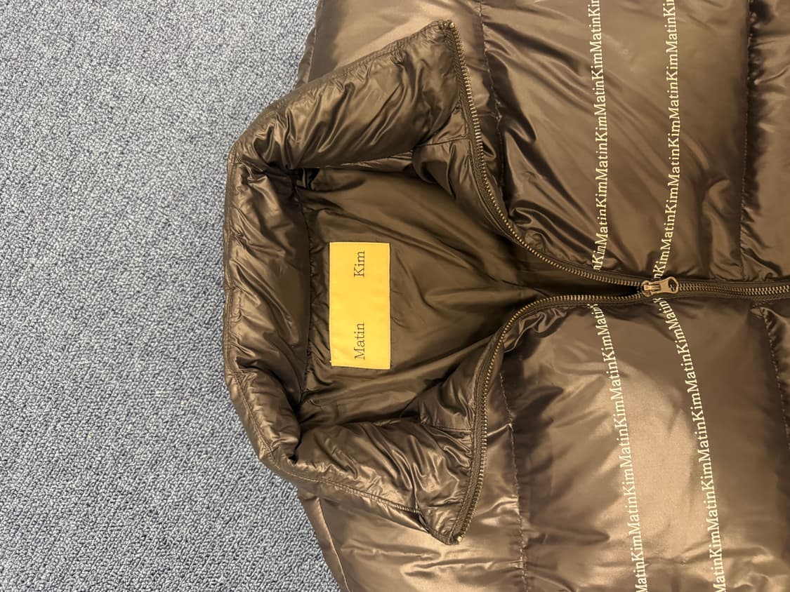 마뗑킴 글로시 패딩m 상품이미지4
