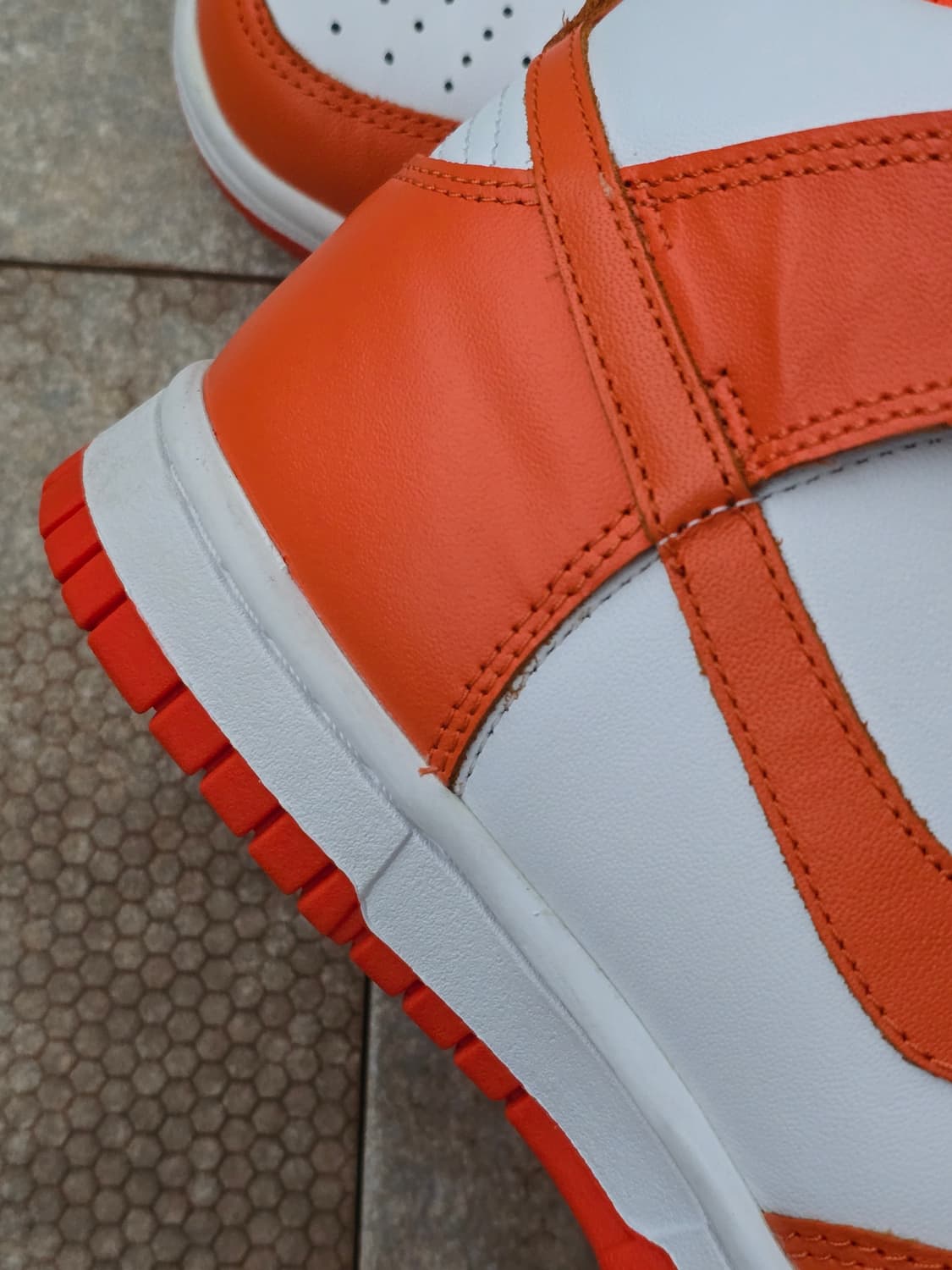 (230)나이키 덩크 하이 오렌지 블레이즈 상품이미지5