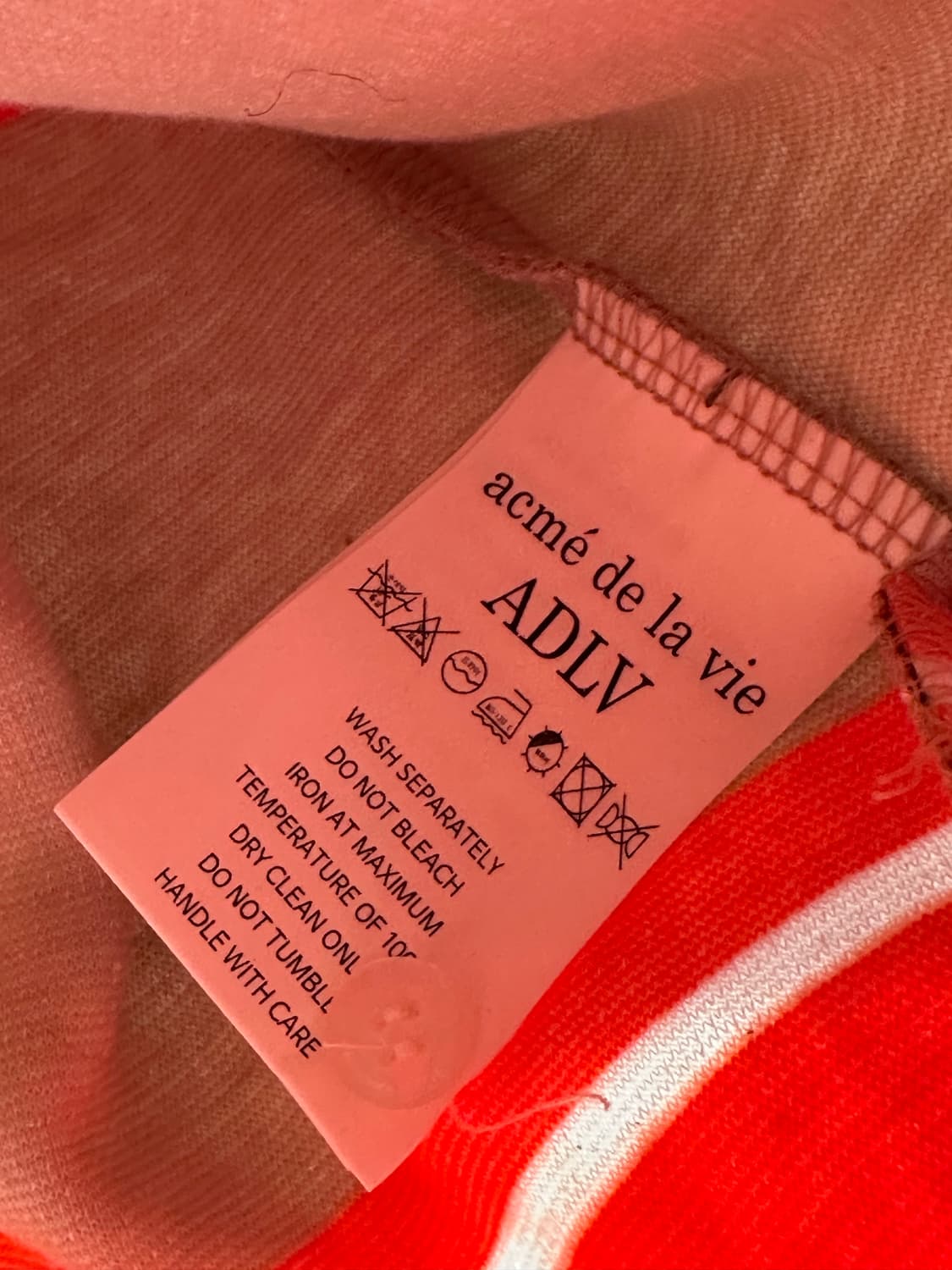 ADLV 럭비 긴팔 티셔츠 105 상품이미지5