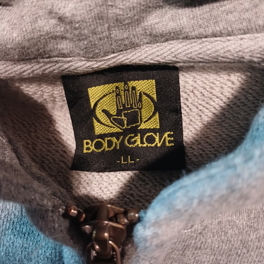 바디글러브 일본판 후드집업 그레이 상품이미지3
