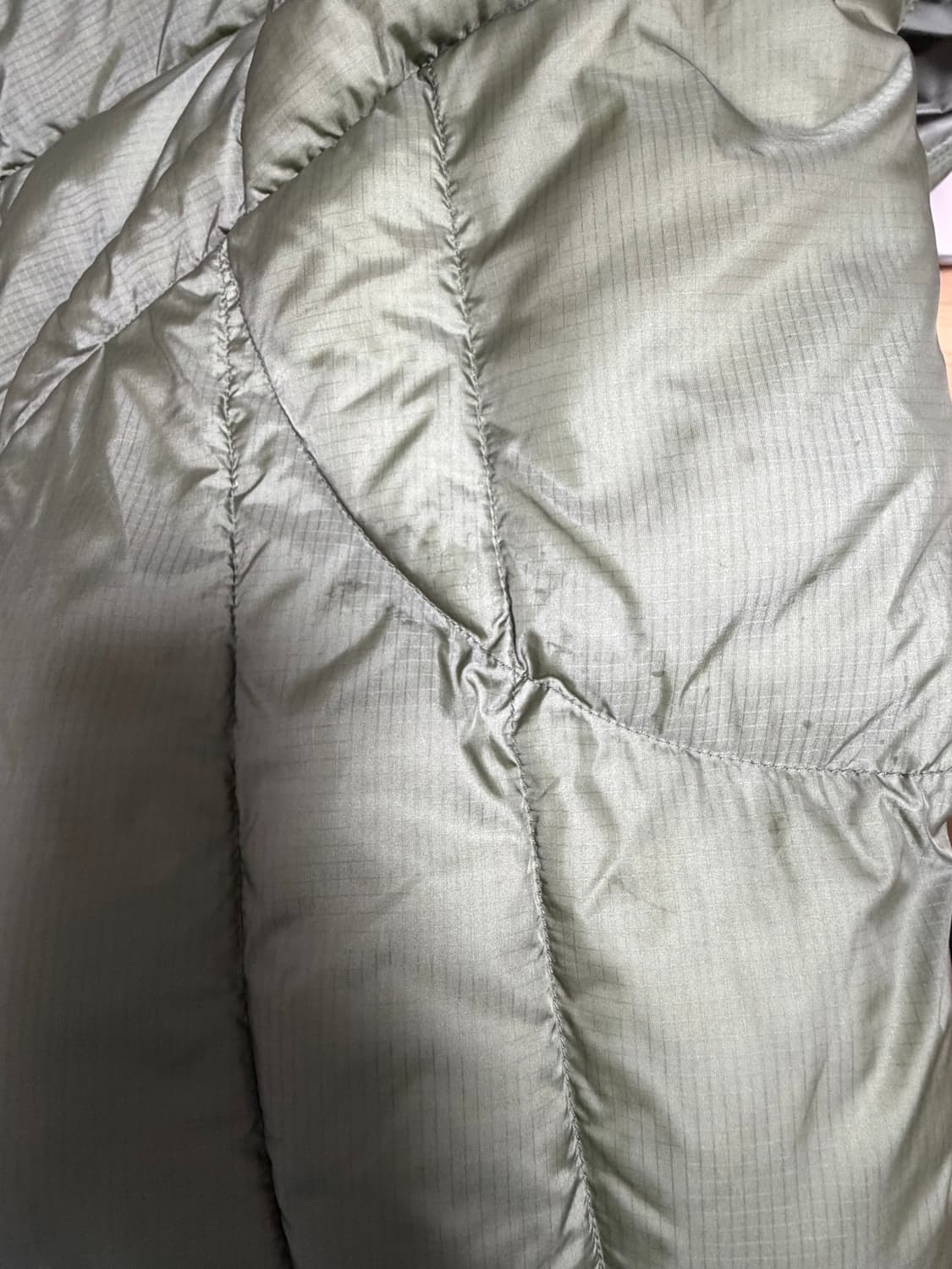 노스페이스 화이트 라벨 웨이브 LT 온 볼 자켓 카키 상품이미지3