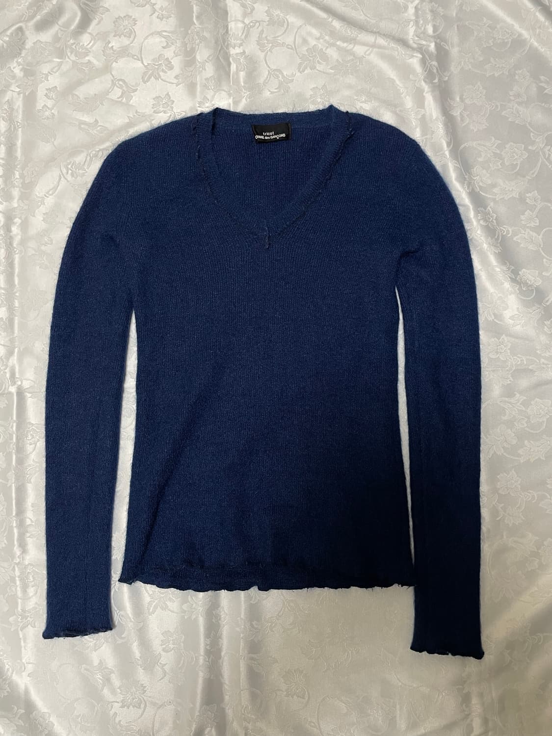 tricotCOMME des GARÇONS Navy Mohair knit 상품이미지3