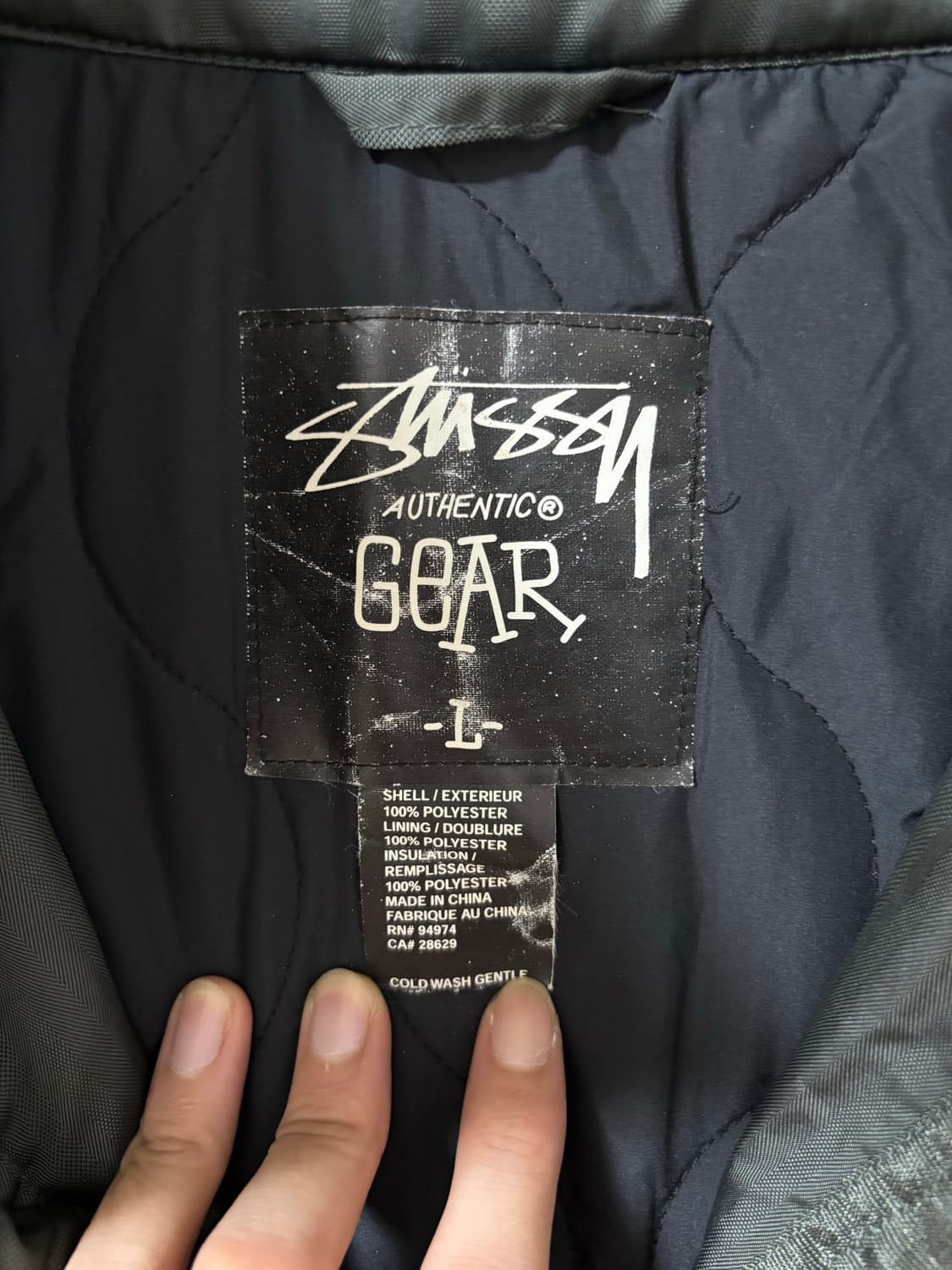 S급 오리지날 스투시 HBT M-65 야상 상품이미지5