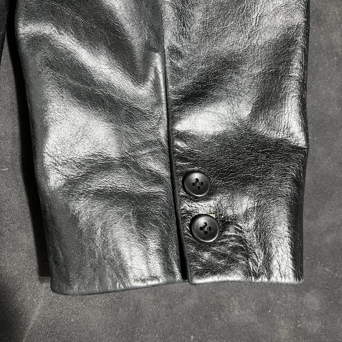 올드 갭 레더 블레이저 자켓 상품이미지3