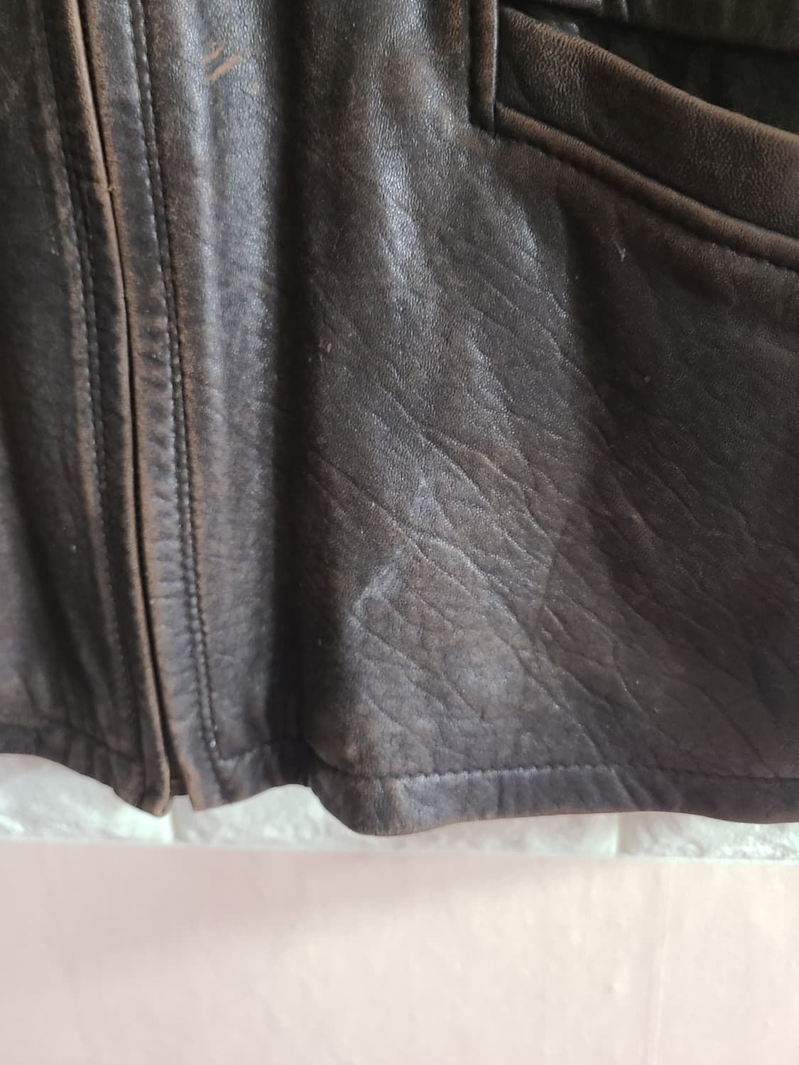 90년대 니노 세루티 양가죽 자켓(95) 상품이미지4