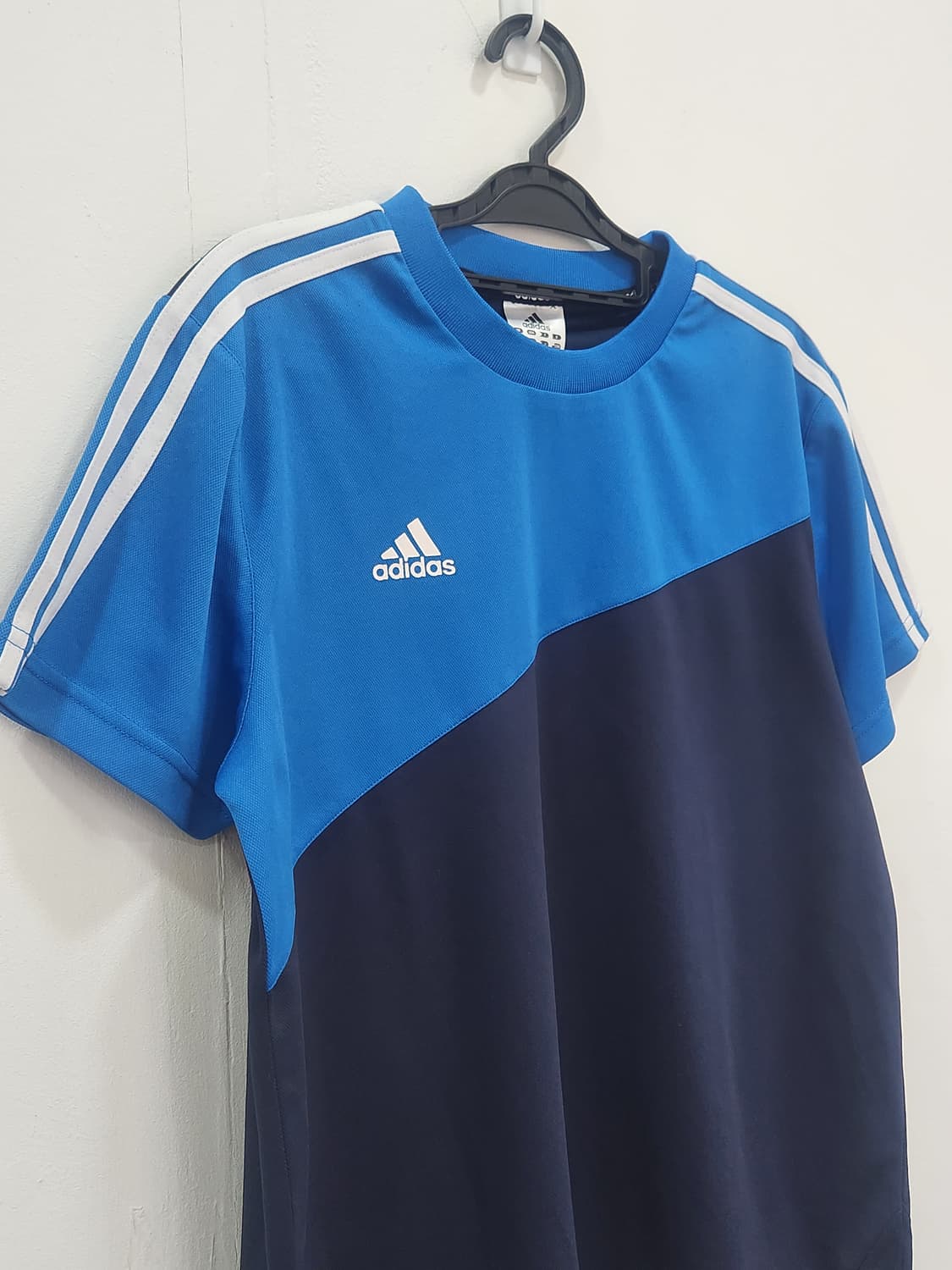 [M] 아디다스 climacool 기능성 반팔 티셔츠 블루/네이비 상품이미지4