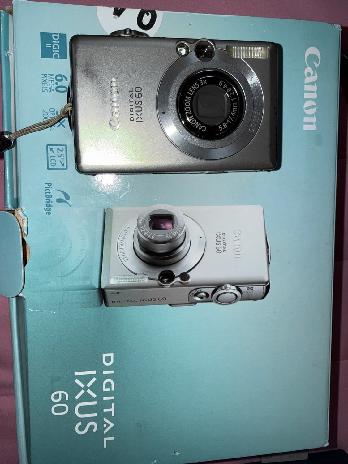 캐논 익서스60 canon ixus60 (ixy70) 풀박스 상품이미지5