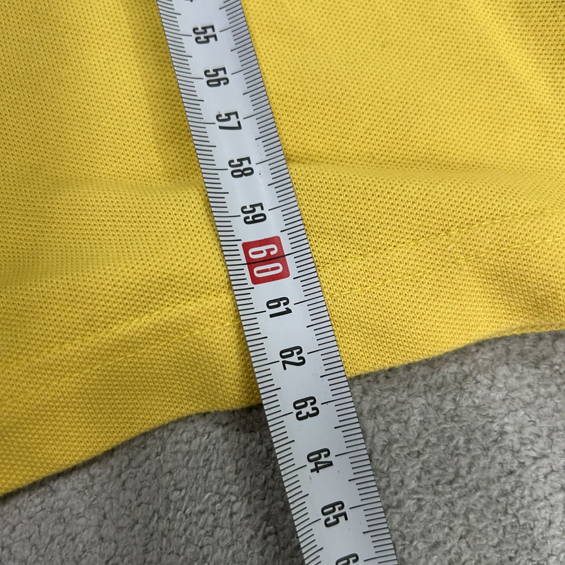 라코스테 옐로우 반팔 폴로티셔츠 m 상품이미지5