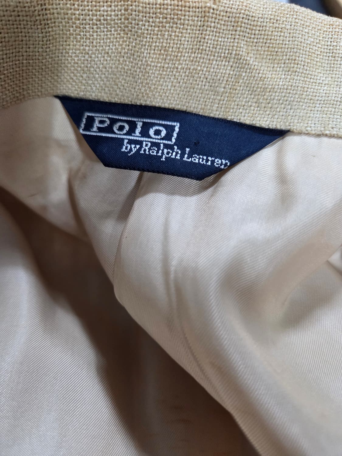 polo 폴로 랄프 랄프로렌 베이지 린넨 블레이저 상품이미지3