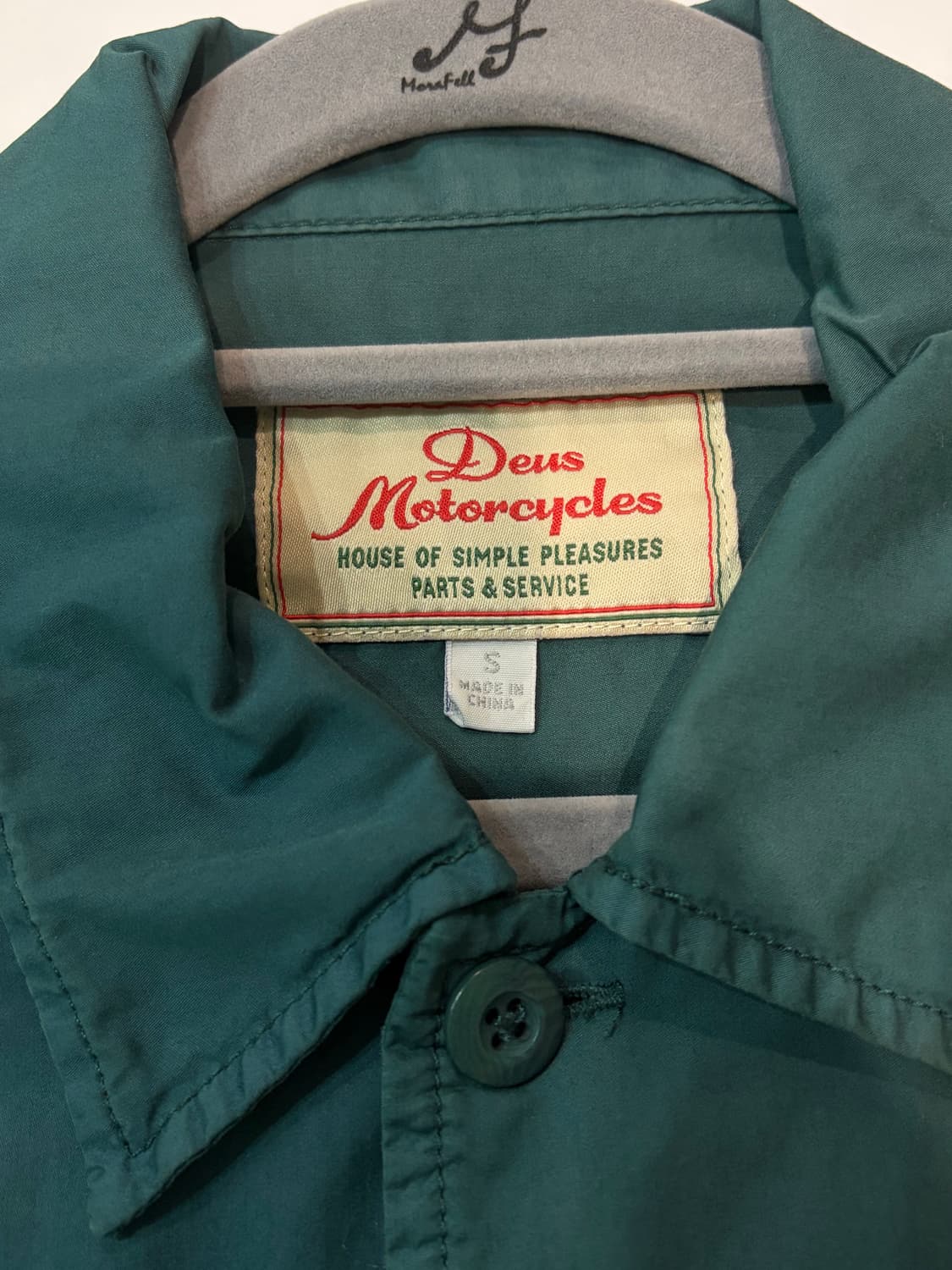 데우스 반팔 셔츠 s 상품이미지4