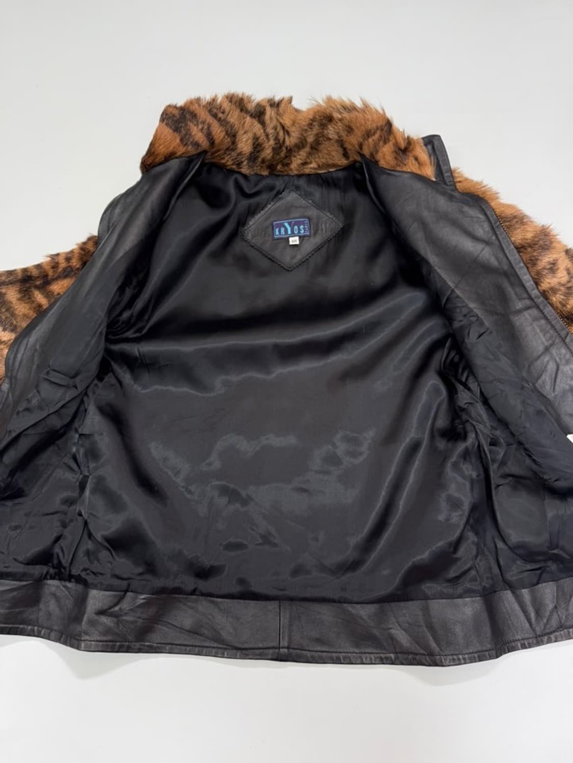 VTG TIGER PATTERN FUR JACKET 상품이미지7