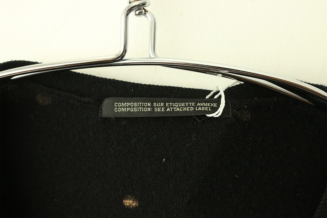 요지 야마모토 느와르 폴카 닷 가디건  상품이미지6