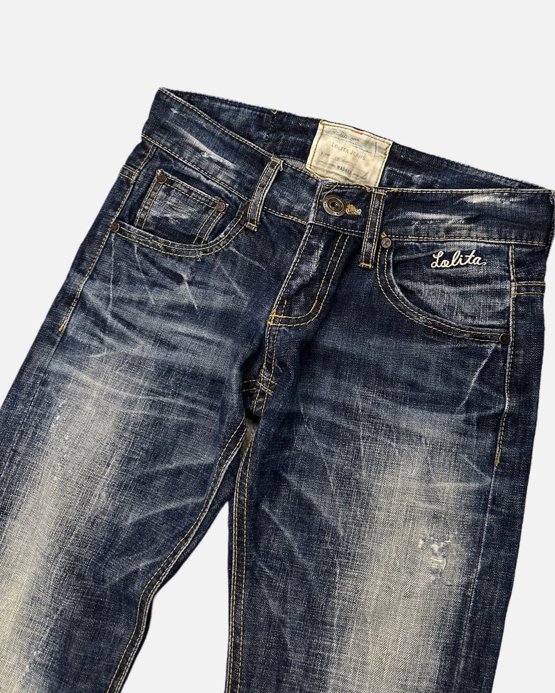 LOLITA JEAN vintage fade low-rjise jean 상품이미지3