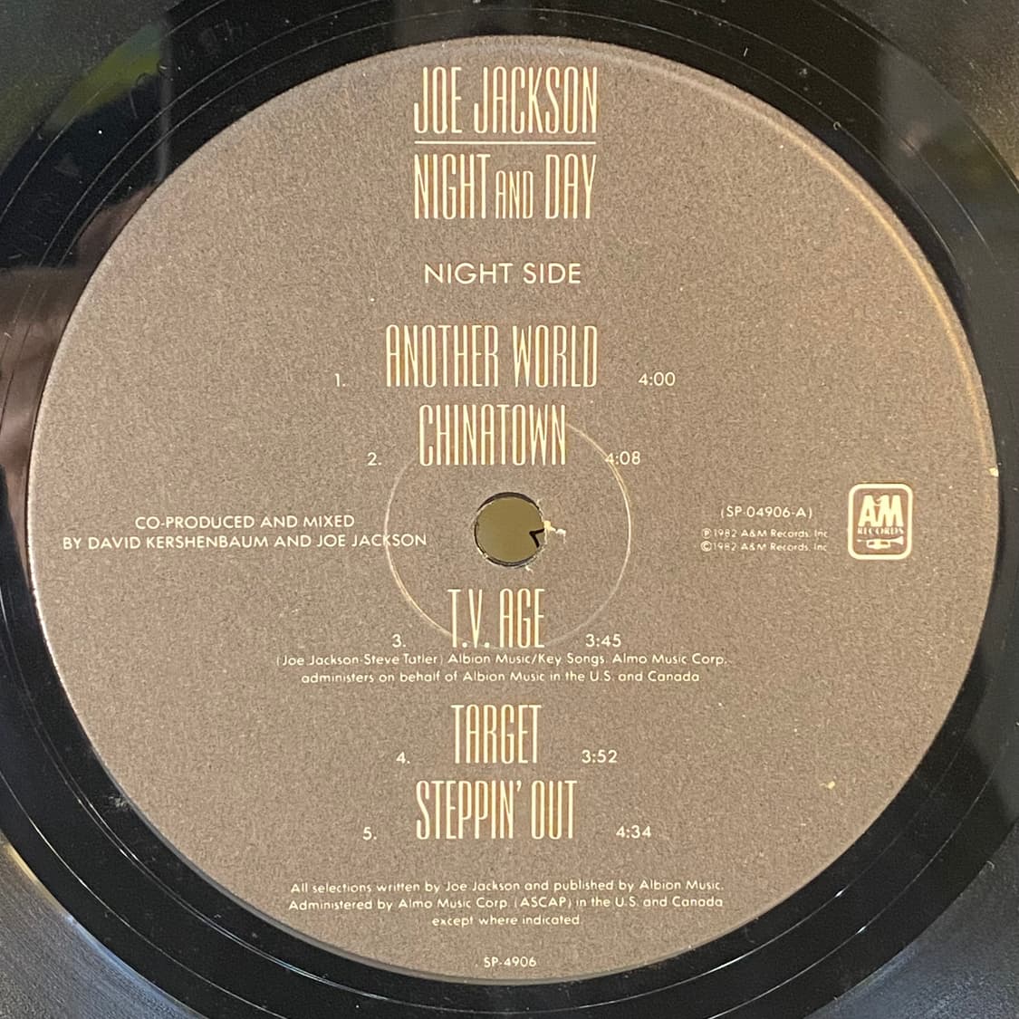 (중고LP-팝록) Joe Jackson -Night And Day 상품이미지4