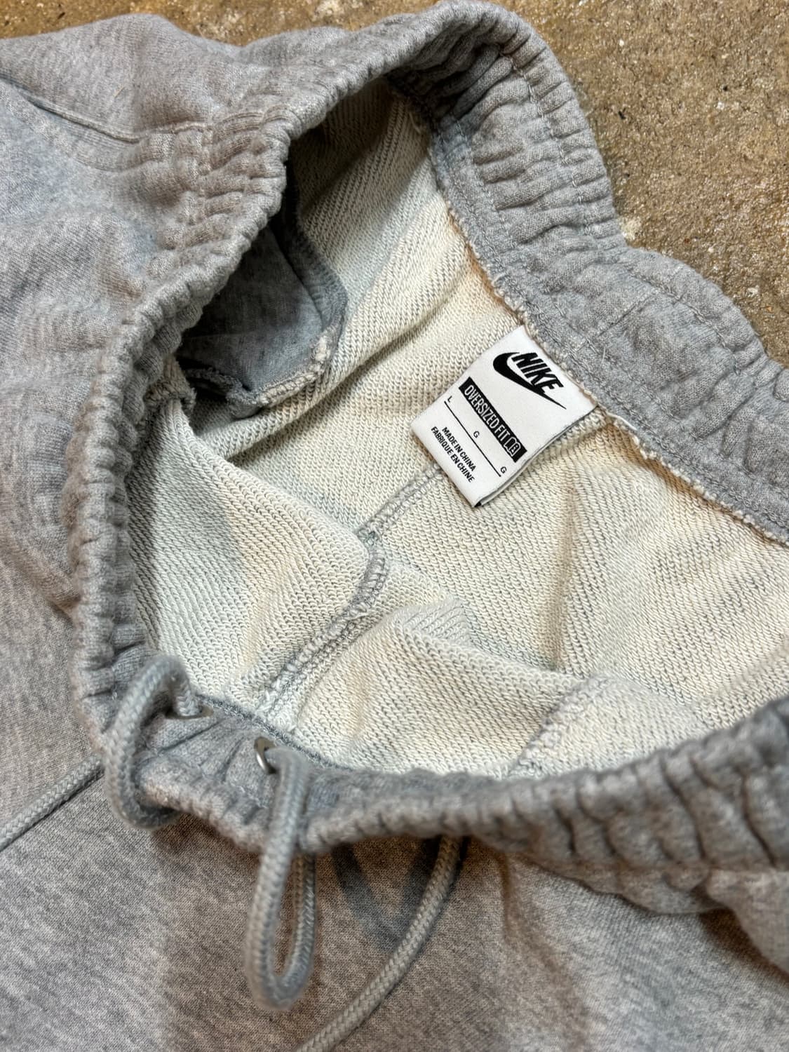 나이키 오버사이즈 프렌치 테리 팬츠 상품이미지4