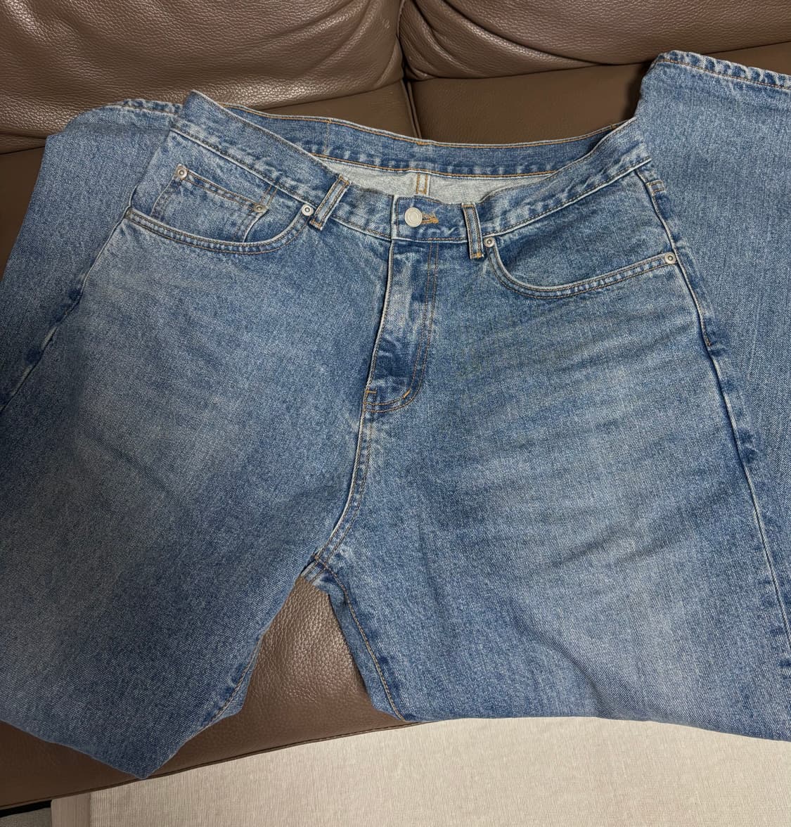 와일드 브릭스 LF FIVE POCKET JEANS blue L 상품이미지3