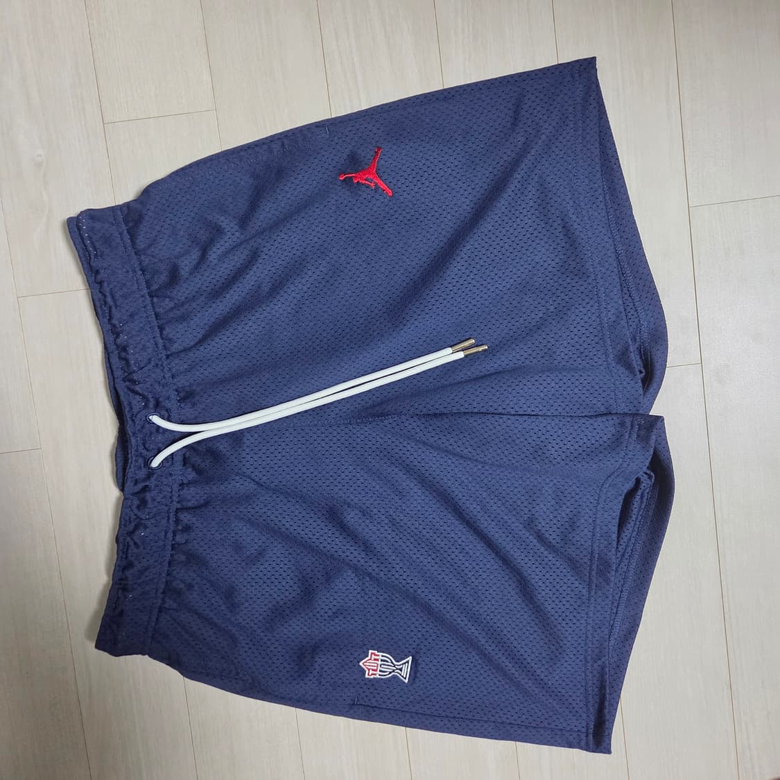 [asia M] 조던 x 트로피룸 프랙티스 반바지 쇼츠 미드나잇 네이비 상품이미지1